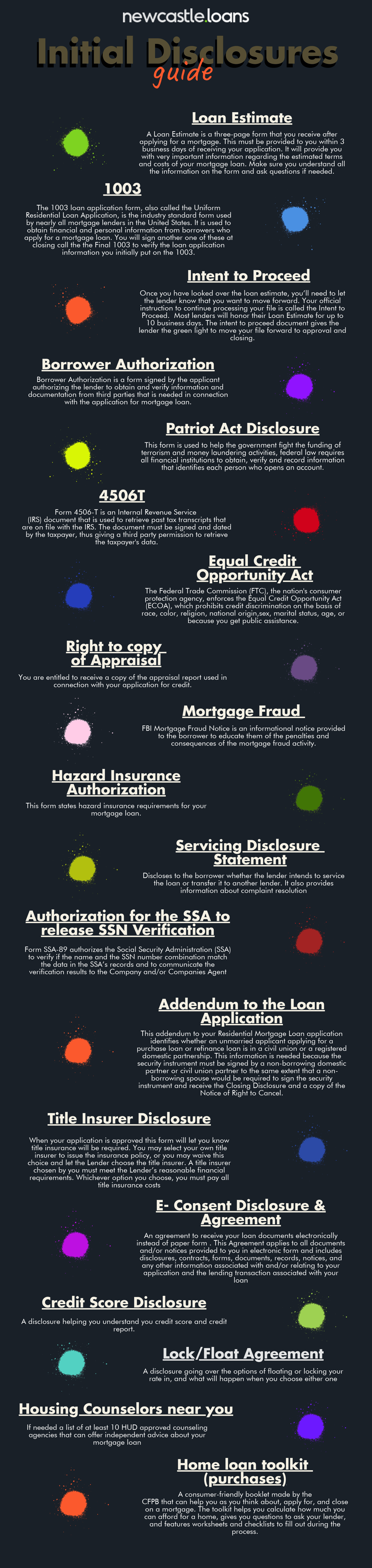 Initial Disclosures Guide Initial Disclosures Guide